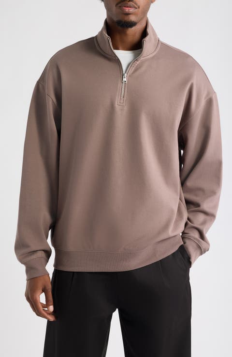 Dalizip Cotton Quarter-Zip Pullover