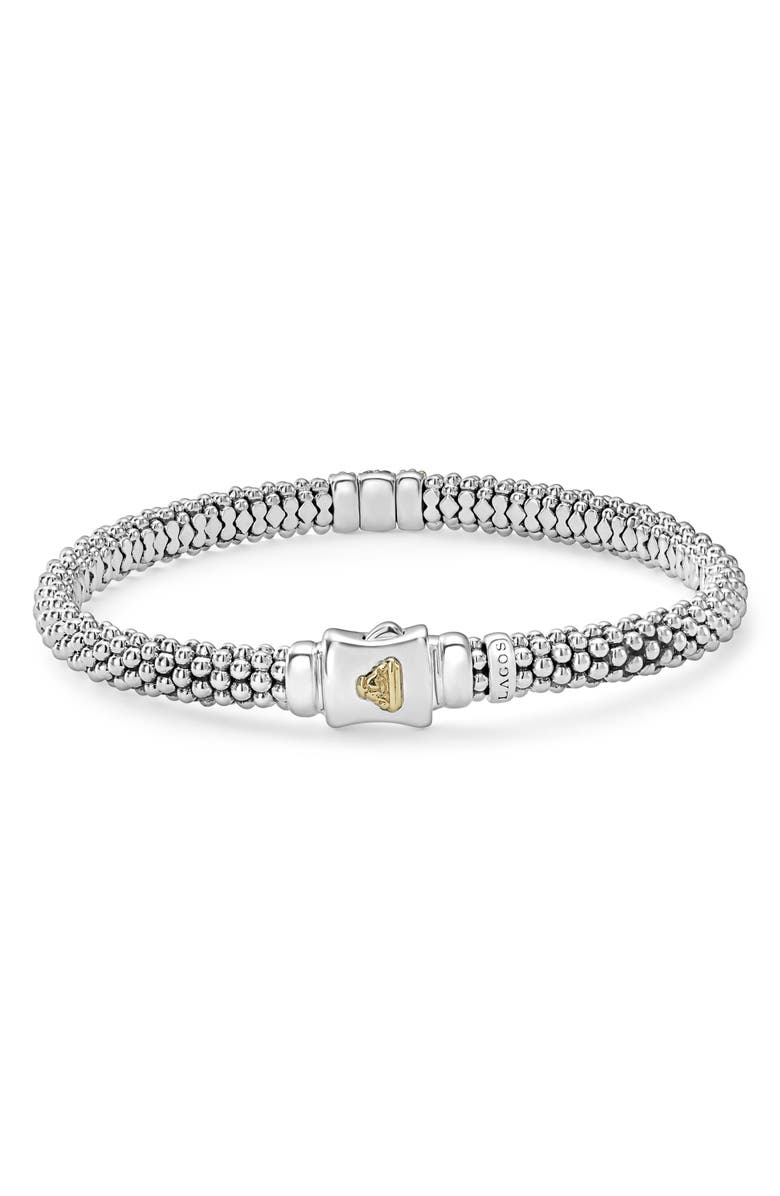 LAGOS Diamond Luxe Pavé Station 6mm Bracelet, Alternate, color, Diamond