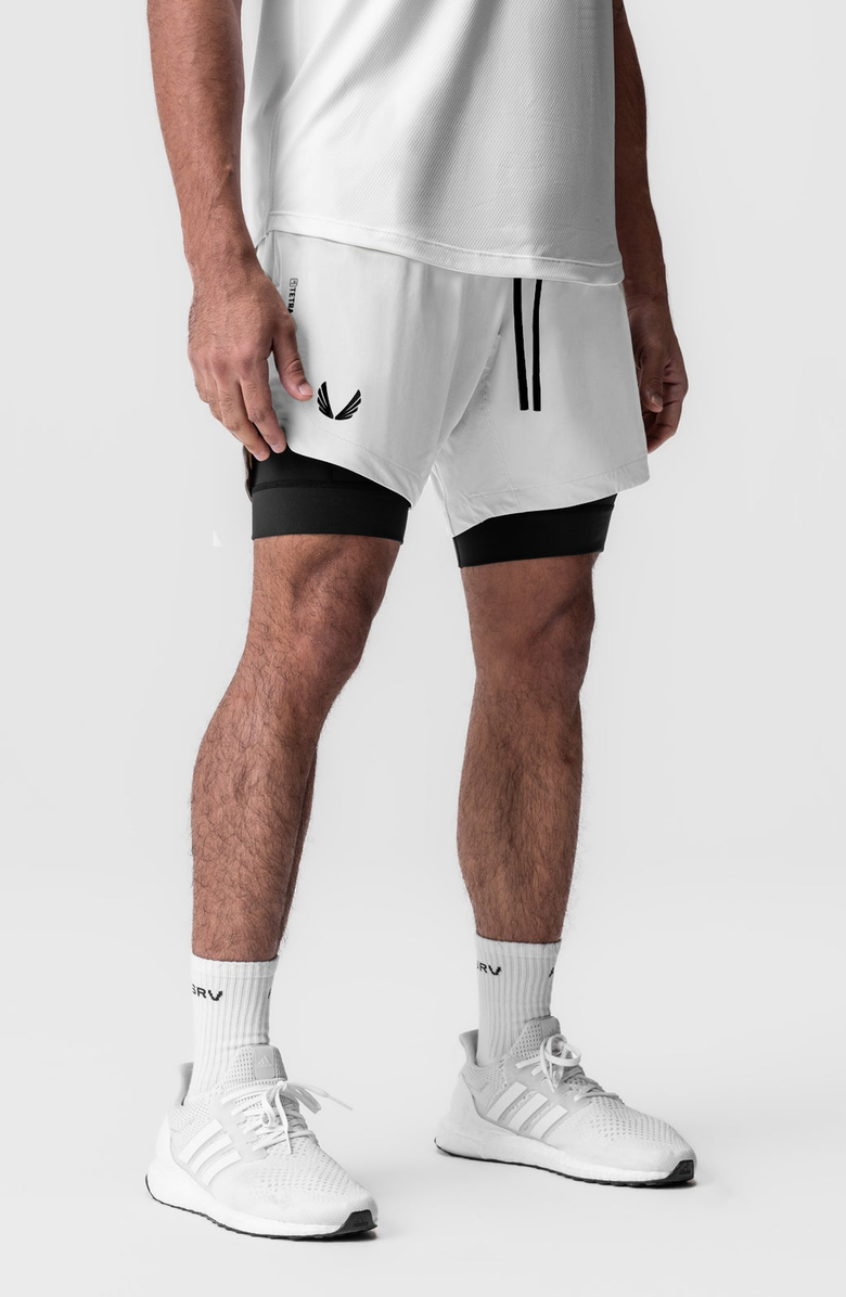 ASRV Tetra-Lite 7" Liner Short, Main, color, White Wings / Black