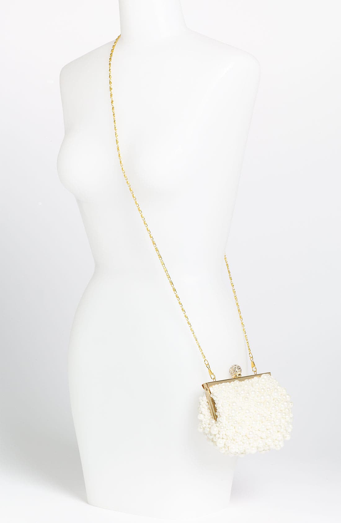 Natasha Pearl Clutch, Alternate, color, PEARL