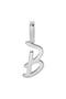  Silver Initial B