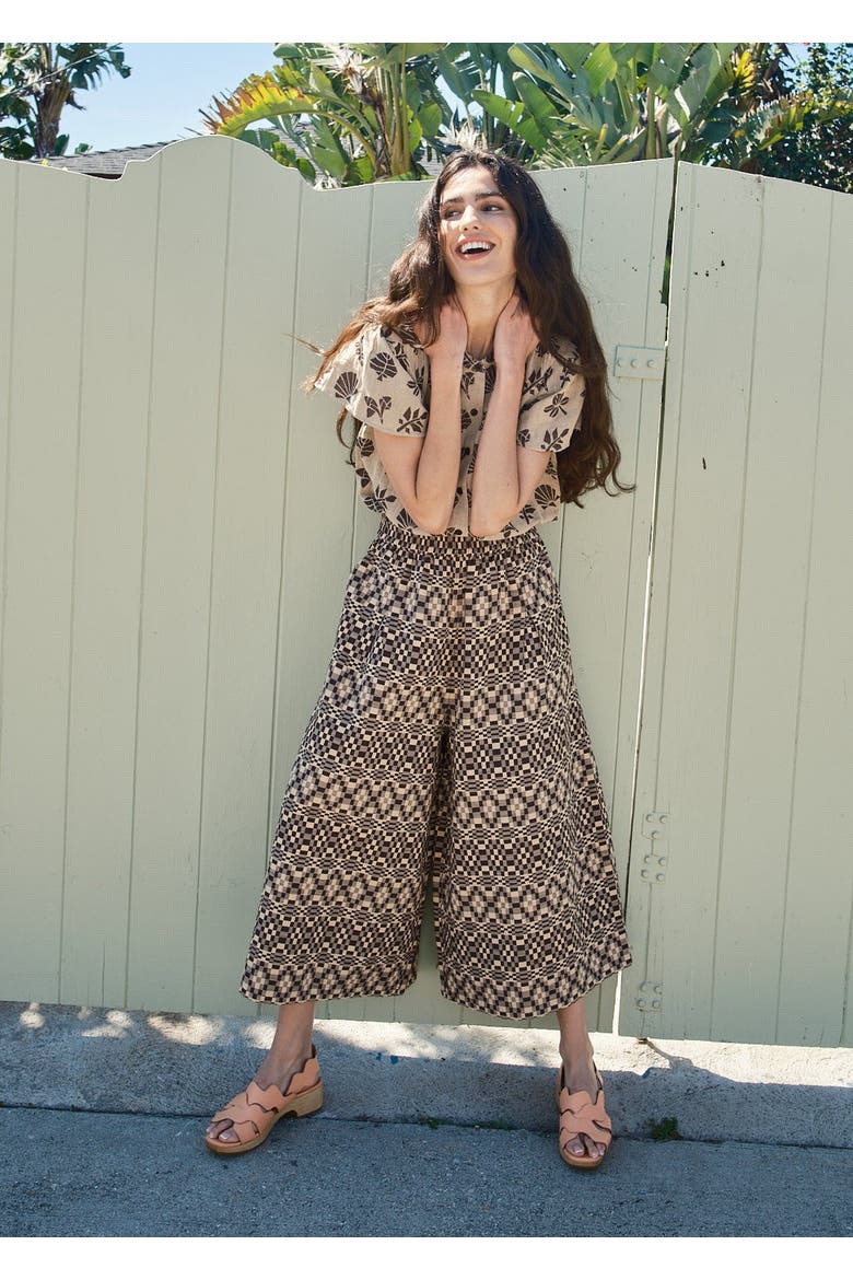 Jo Midi Wide Legged Culottes, Alternate, color, Yesterday