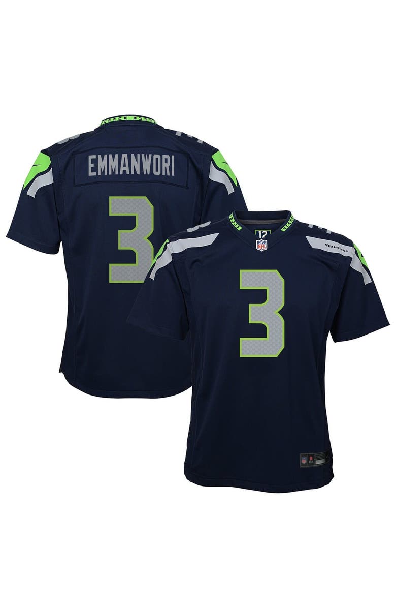 Nike Youth Nike Nick Emmanwori College Navy Seattle Seahawks  Game Jersey, Main, color, College Navy