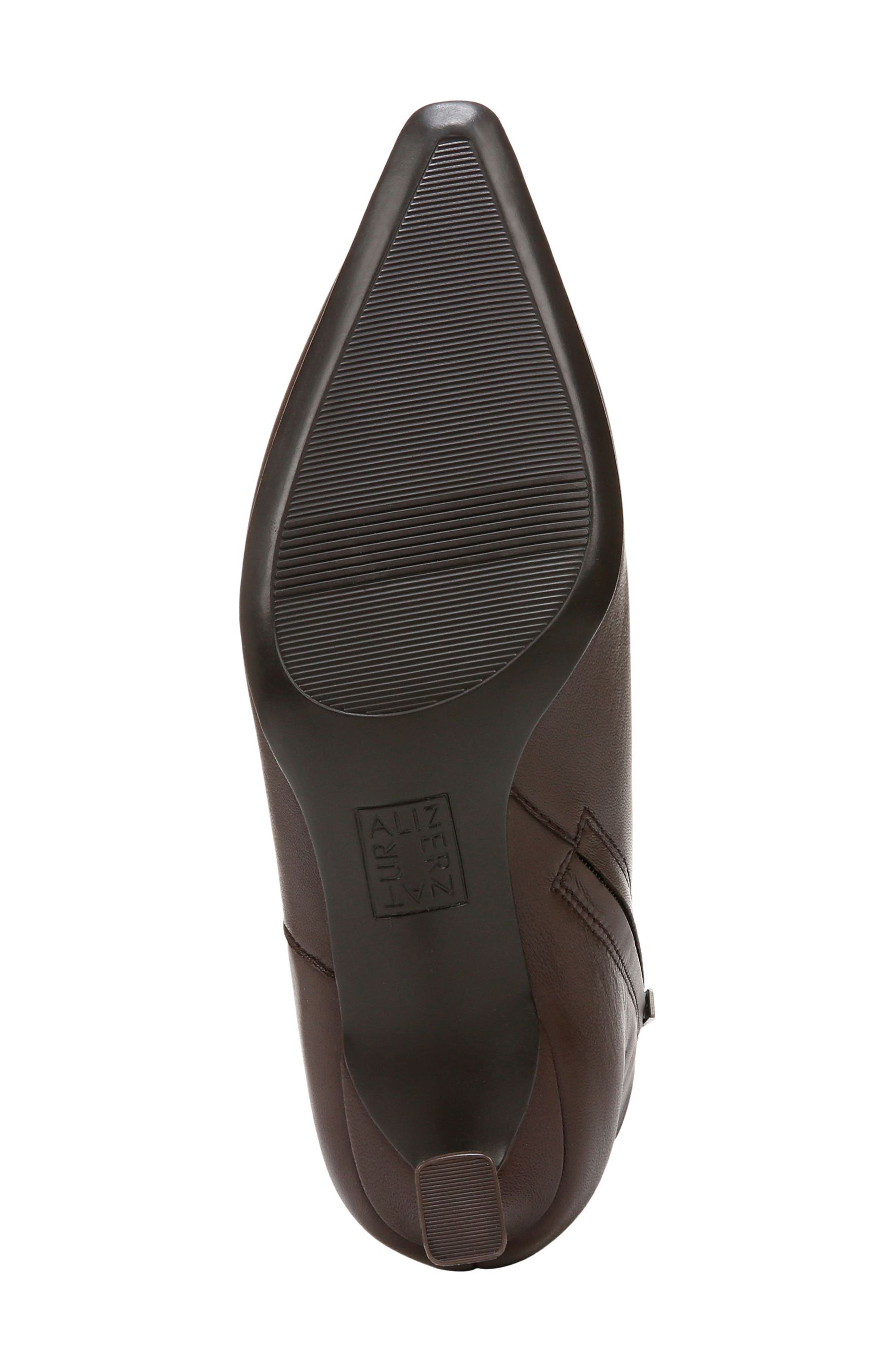 Naturalizer Deesha Kitten Heel Bootie, Alternate, color, Chocolate Bar