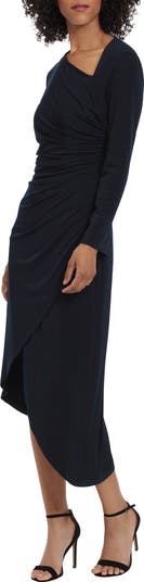 Asymmetrical Hem Evening Dress Final Rinse Solution Maggy London Women's  One Shoulder Asymmetrical Midi Dress - Elegant Charmeuse Cocktail & Event  Dress Chris Christensen After U Bathe Final Rinse Conditioner High Neck
