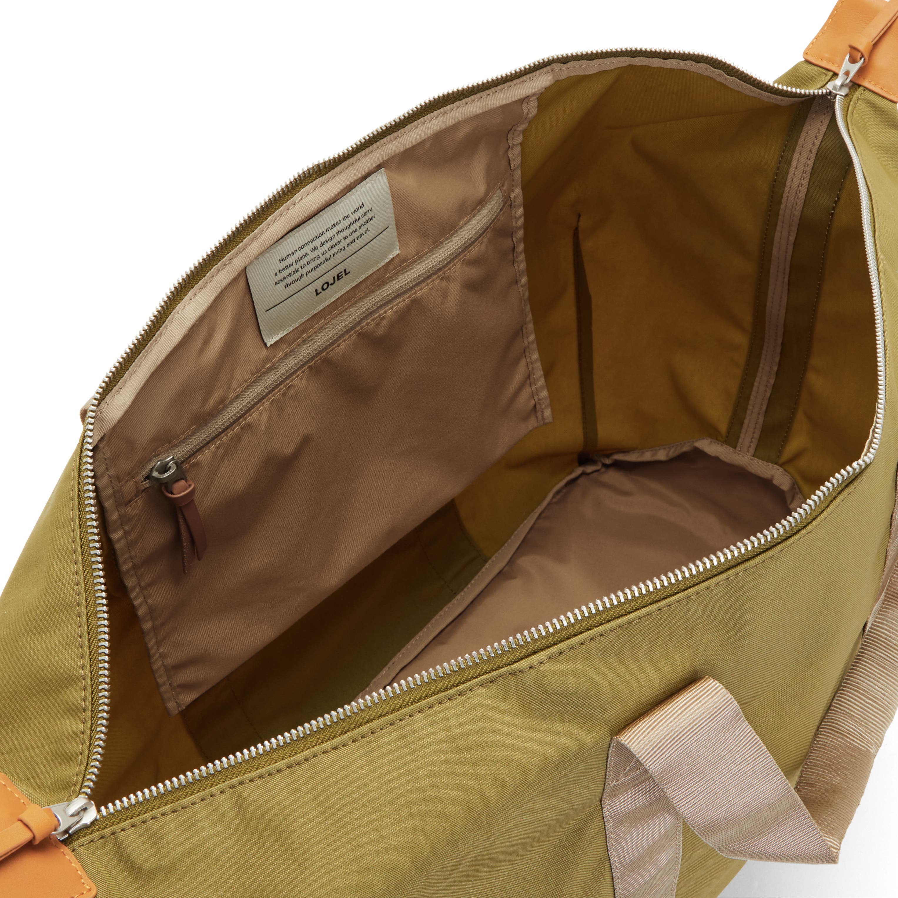 NIRU 48-Hour Carry-On Weekender Travel Duffel Bag, Alternate, color, Olive