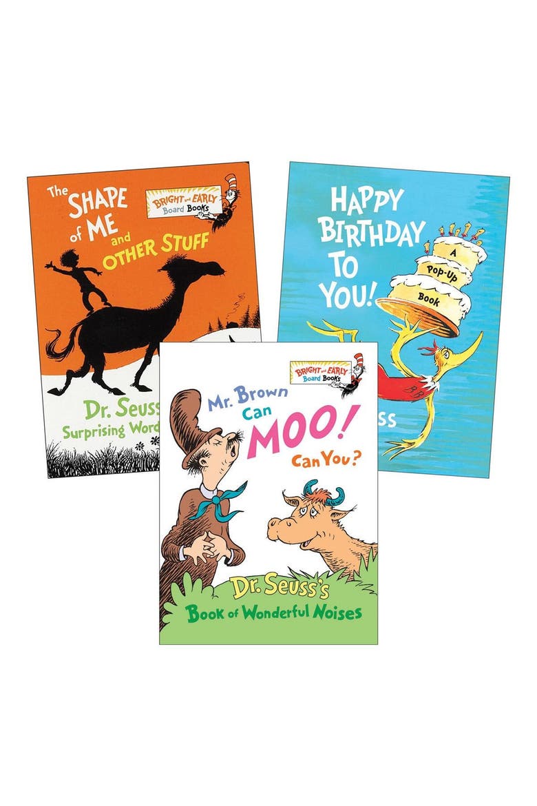 Dr. Seuss Board Books - Set of 9, Alternate, color, Multicolor