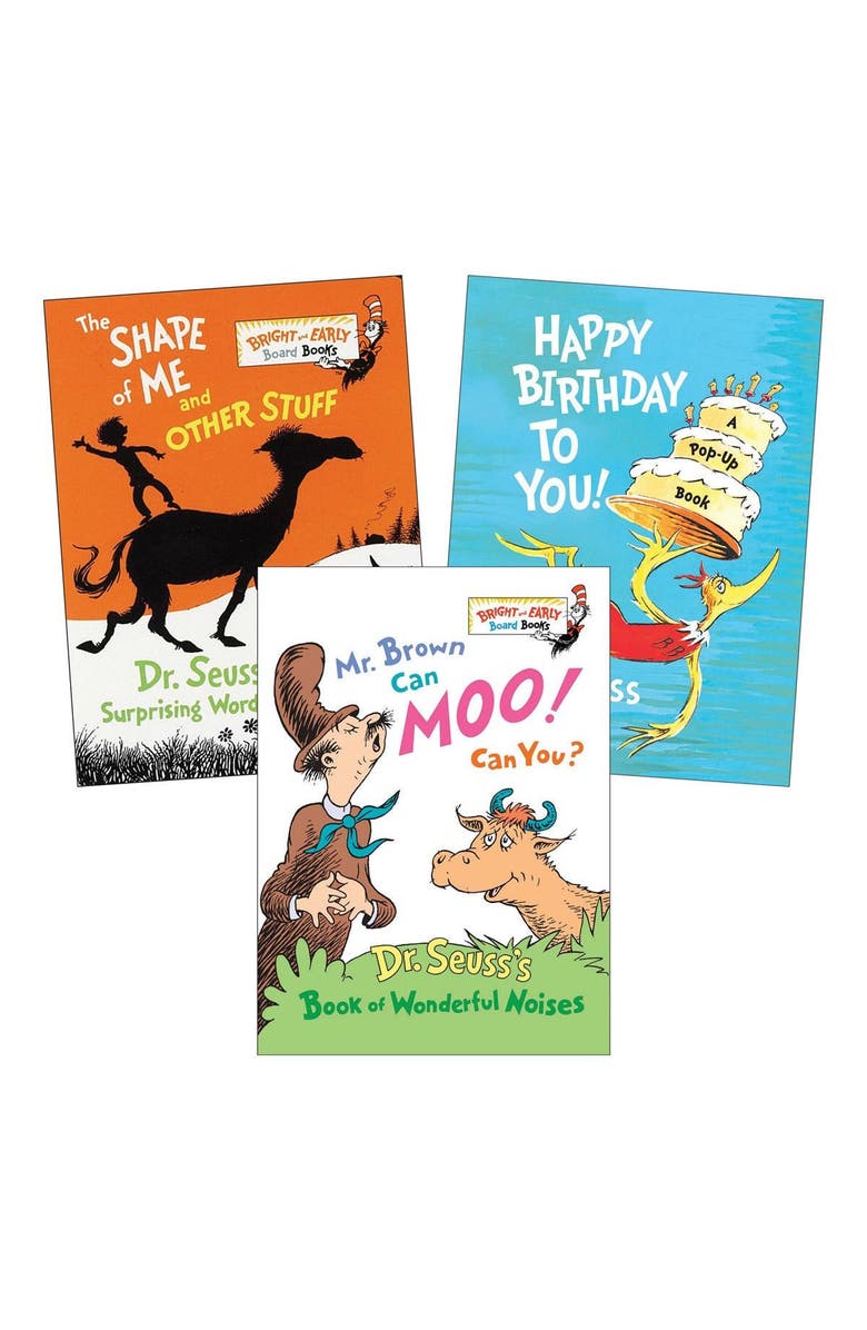 Kaplan Early Learning Company Dr. Seuss Board Books - Set of 9, Alternate, color, Multicolor