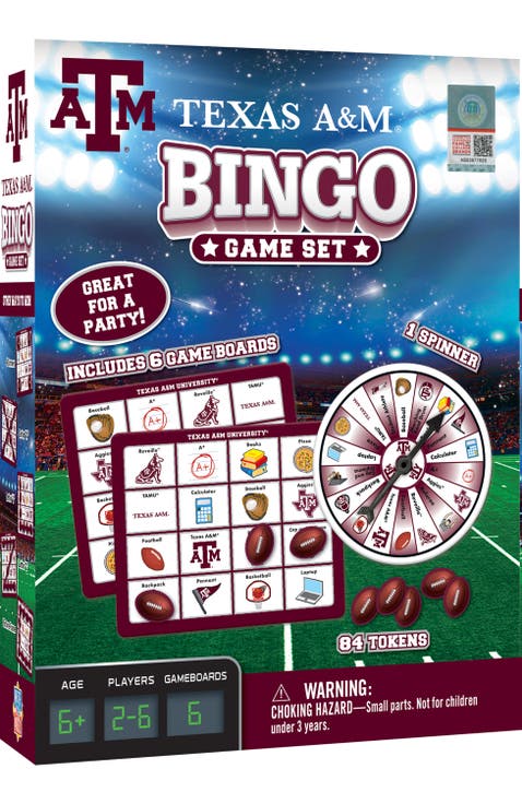 Texas A&M Aggies NCAA Bingo Game