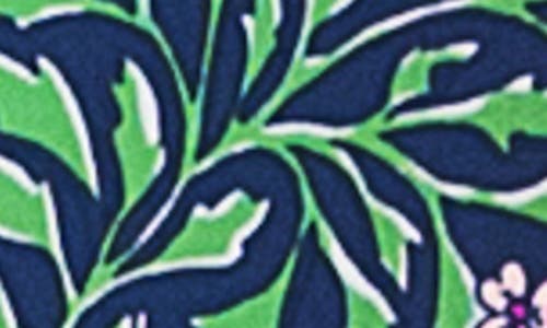 Maaji Water Rose Sublimity Reversible Bikini Bottoms In Blue