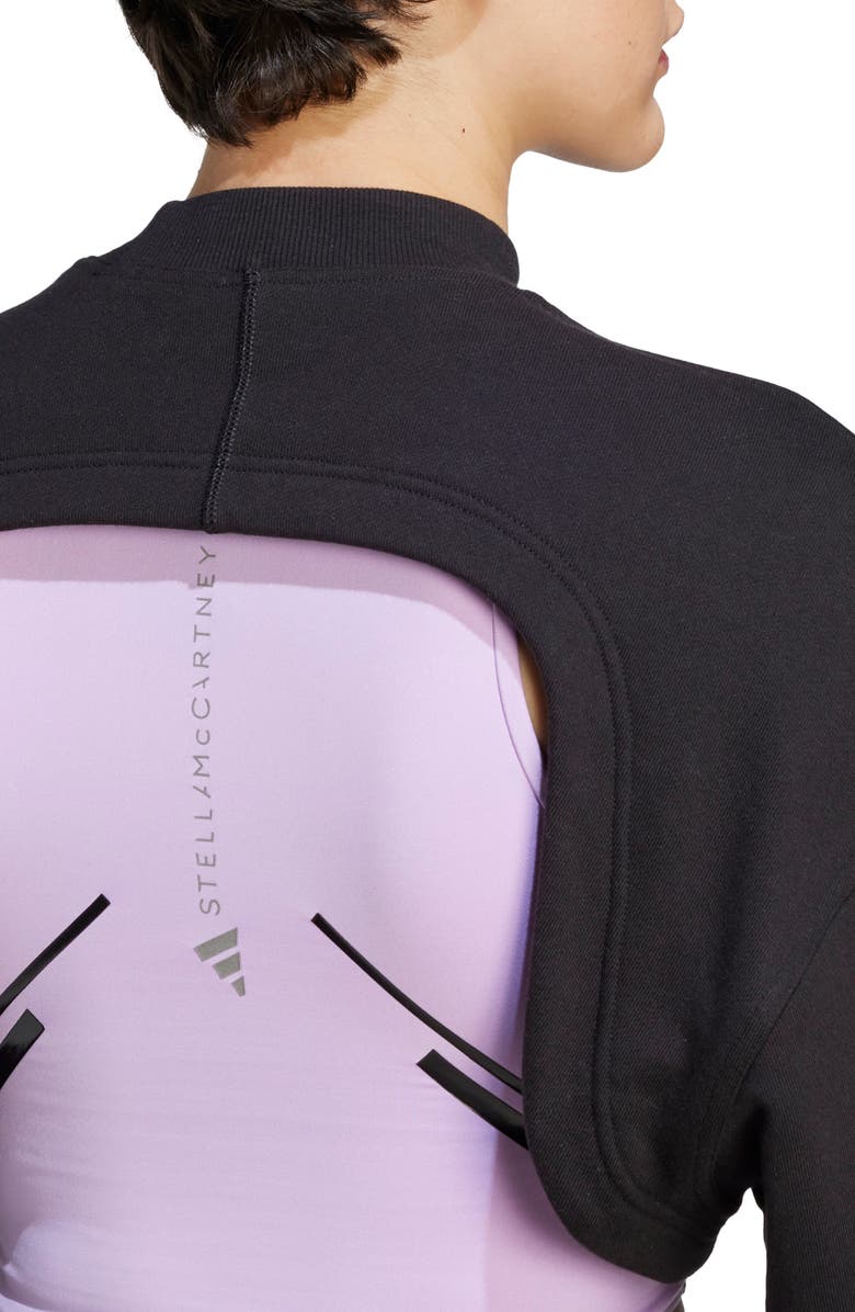 adidas by Stella McCartney TrueCasuals Cropped Sweatshirt, Alternate, color, 