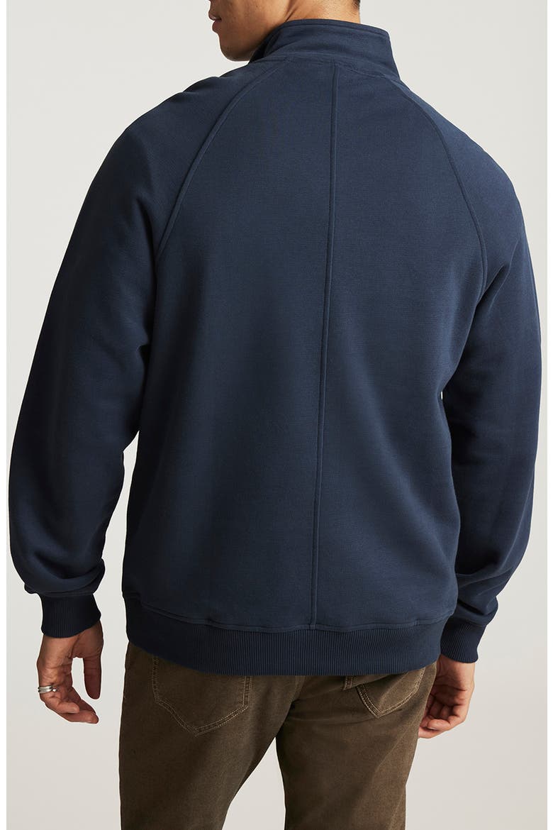 Half Zip Sweatshirt, Alternate, color, TOTAL ECLIPSE