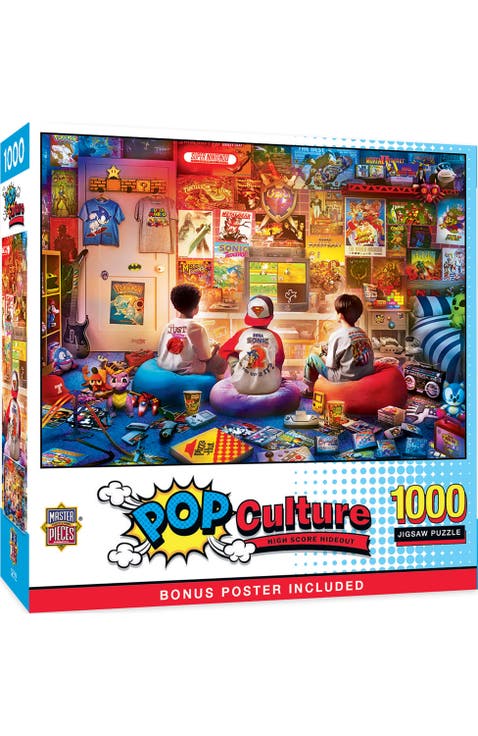 High Score Hideout 1000 Piece Puzzle