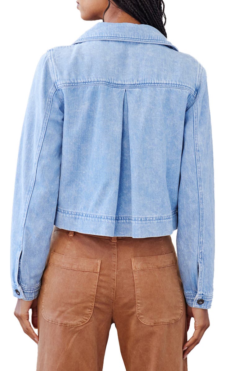 Bella Dahl Max Denim Trucker Jacket, Alternate, color, 