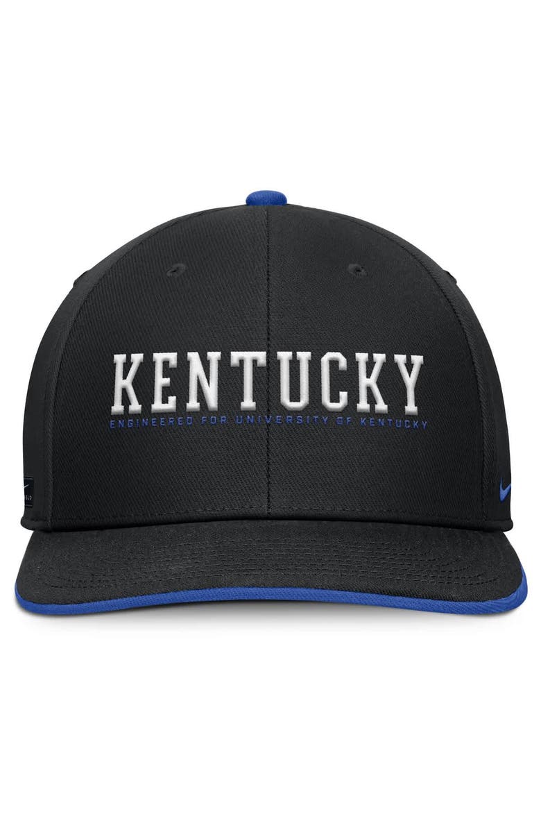 Nike Men's Nike Black Kentucky Wildcats 2025 On-Field Pro Performance Adjustable Hat, Alternate, color, Black