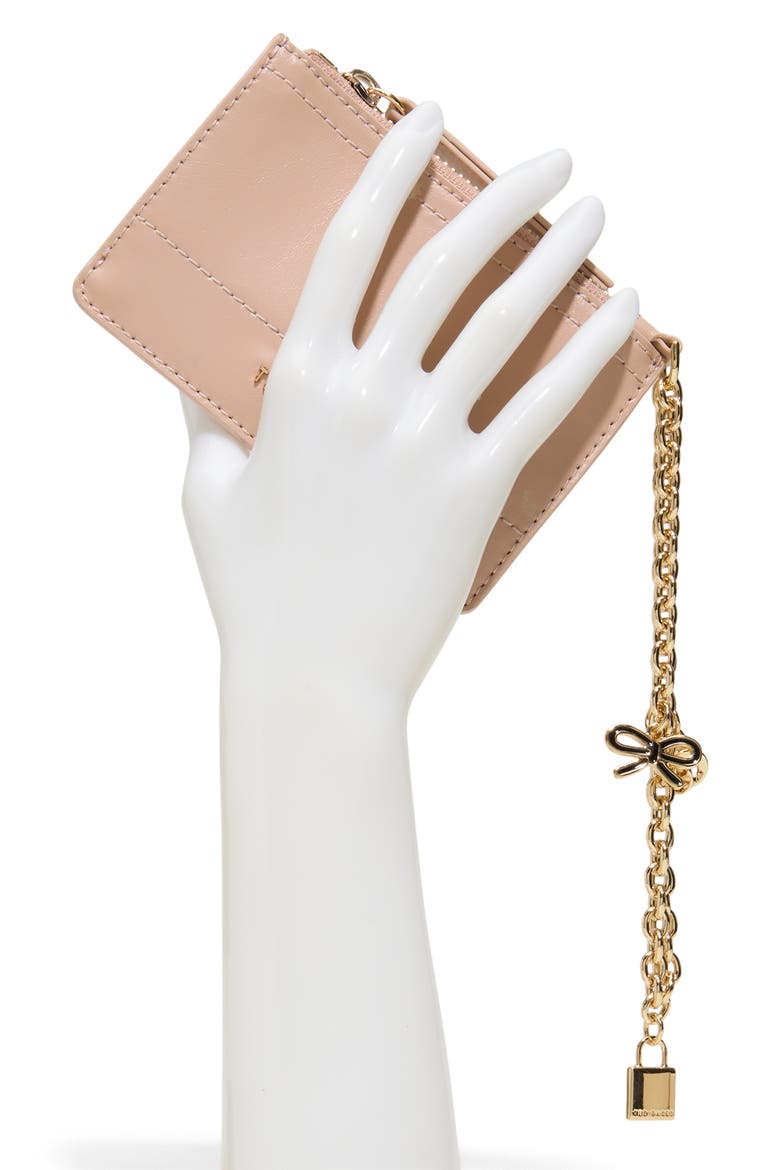 Sutton Charm Wallet, Alternate, color, BLUSH GLOSSY LEATHER SHINY