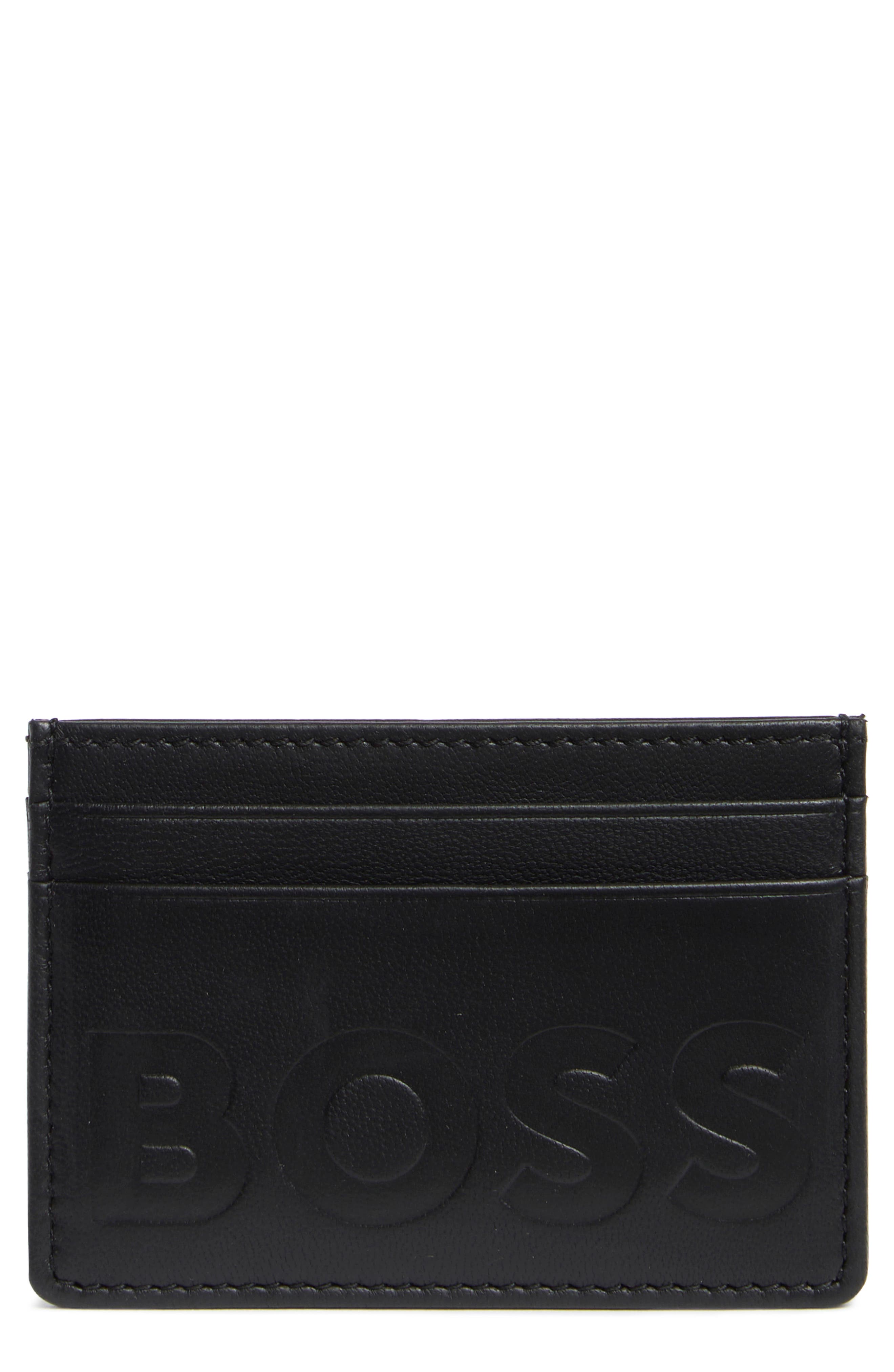 BOSS Laslo Leather Card Case