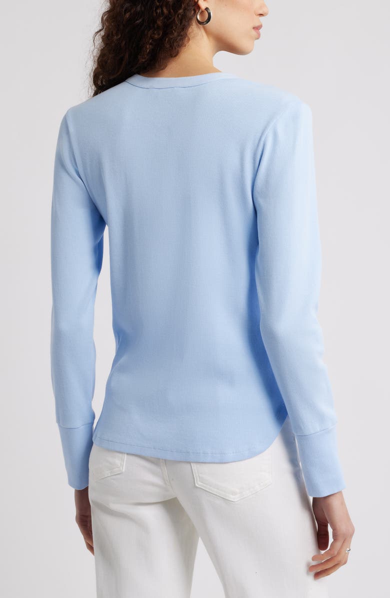 Caslon<sup>®</sup> Rib Henley, Alternate, color, Blue Windsurfer