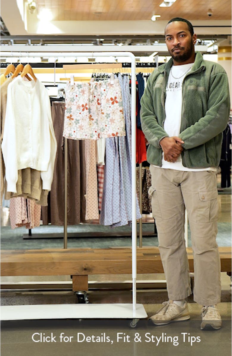 Zinnia Floral Drawstring Miniskirt, sales video thumbnail