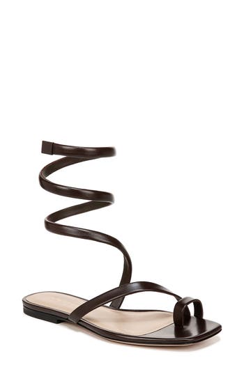 Veronica Beard Allura Ankle-wrap Sandal