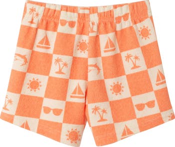 Button-Up Shirt & Shorts Set