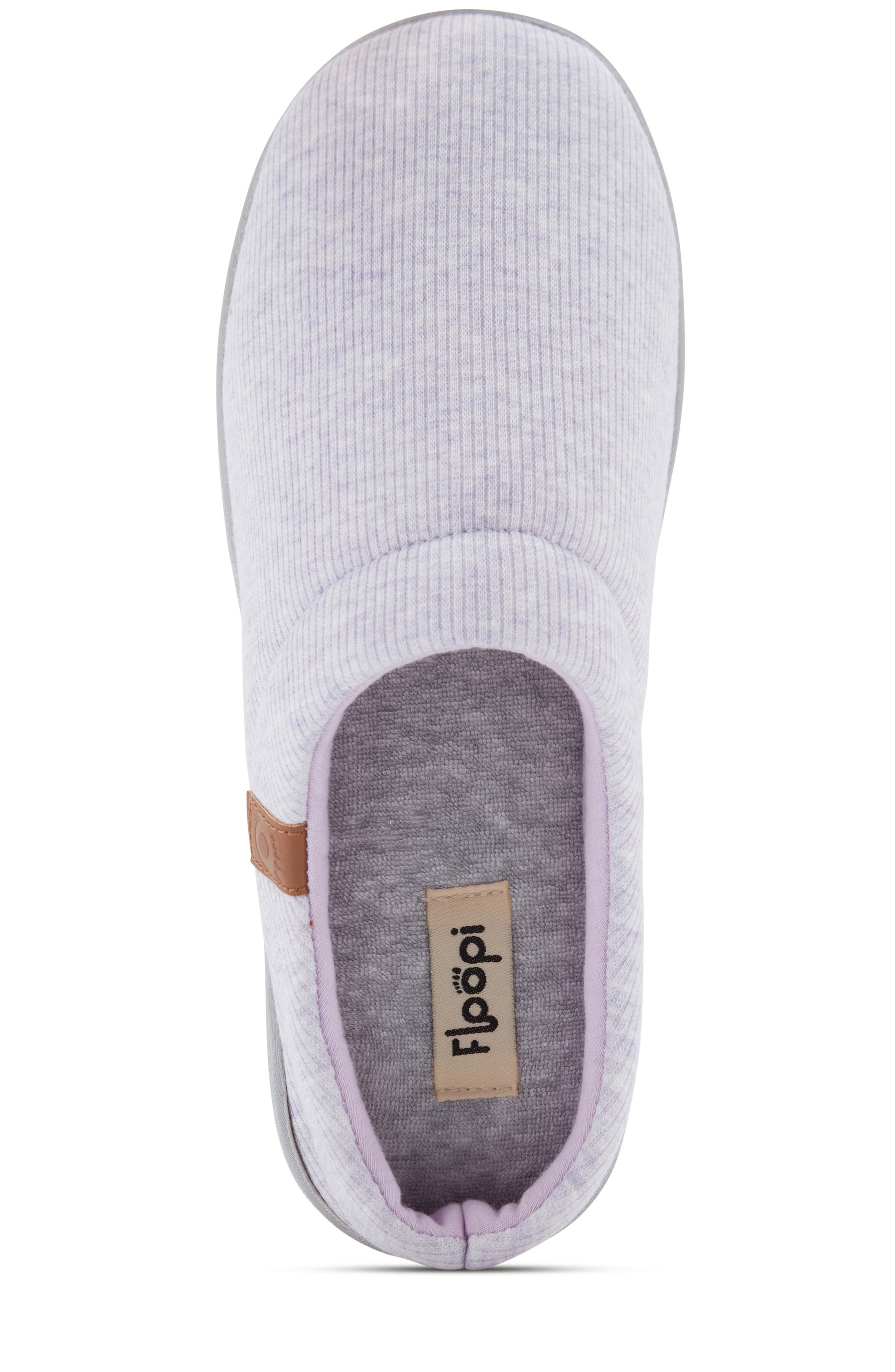 Sydney Ribbed Slipper, Alternate, color, LILAC