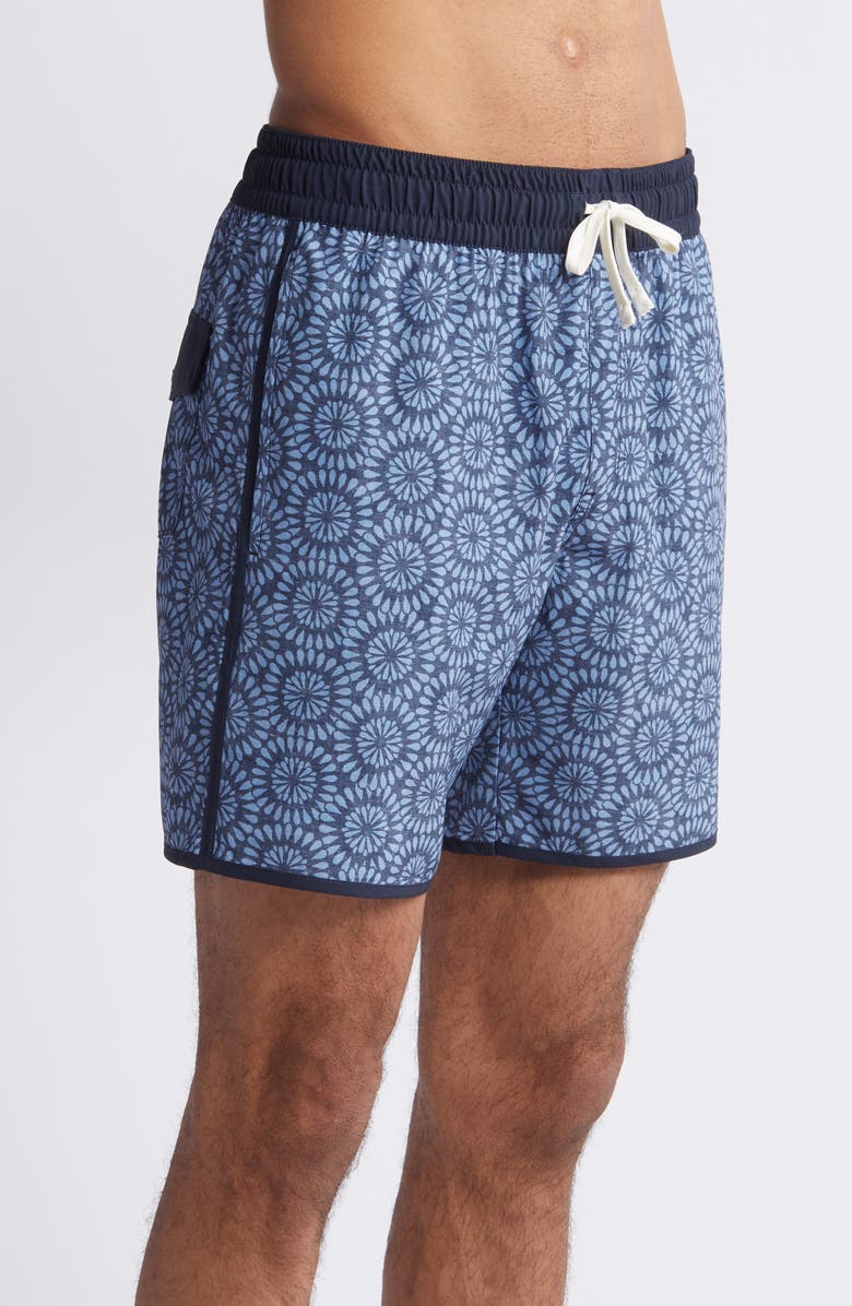 TravisMathew Banzai Bronzed Swim Trunks, Alternate, color,