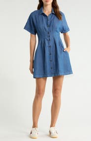 Marine Layer Arden Mini Shirtdress