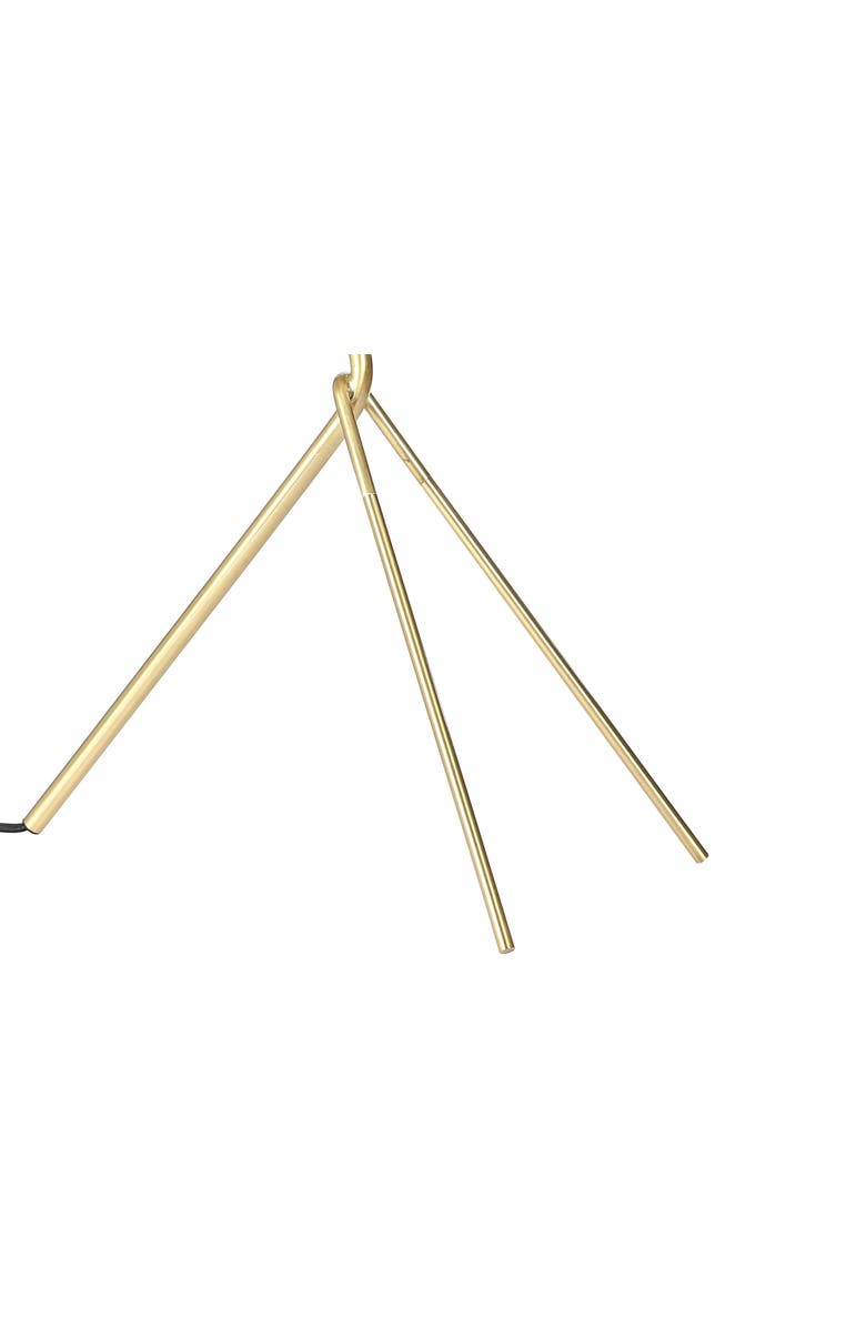 JONATHAN Y Mae 20.25" Brass LED Task Lamp, Brass Gold/Black, Alternate, color, Brass Gold