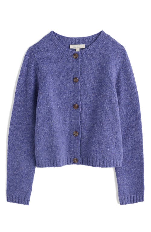Seasalt Cornwall Dawson Pick Merino Wool Blend Cardigan In Blue