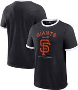 Darius Rucker Collection by Fanatics Men's Darius Rucker Collection by Fanatics  Black San Francisco Giants Washed Ringer T-Shirt