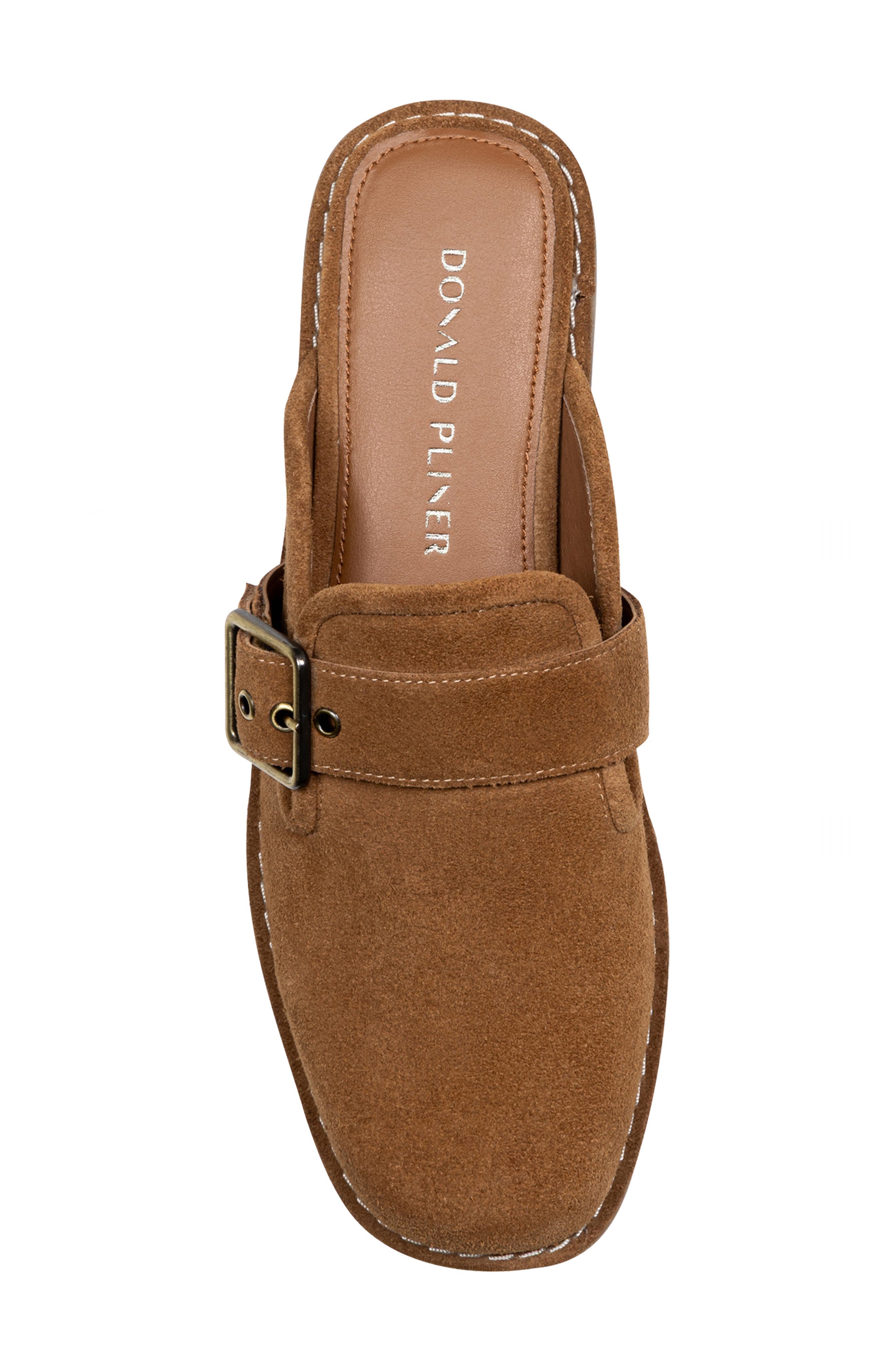 Buckle Mule, Alternate, color, SADDLE