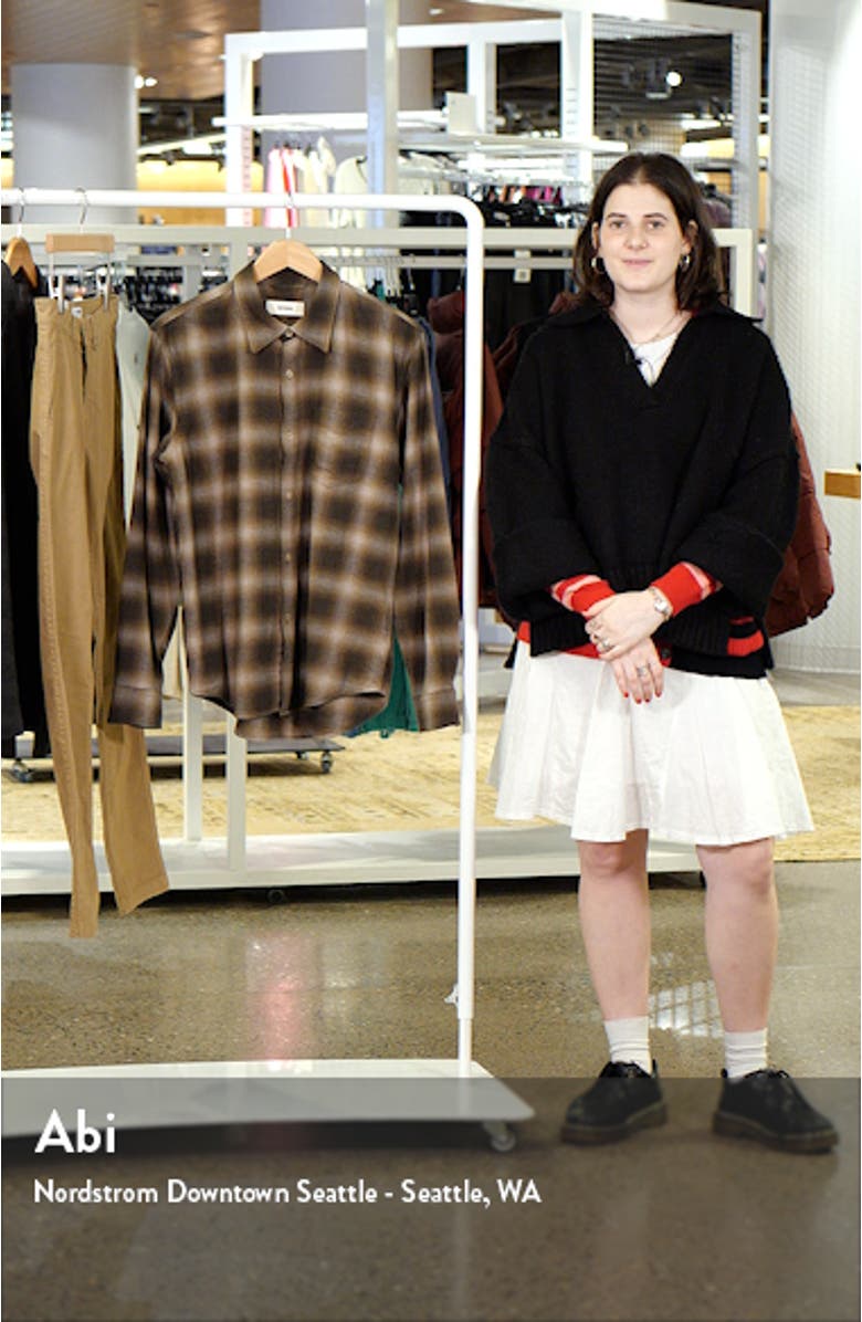 Pacific Twill Plaid One Pocket Button-Up Shirt, sales video thumbnail