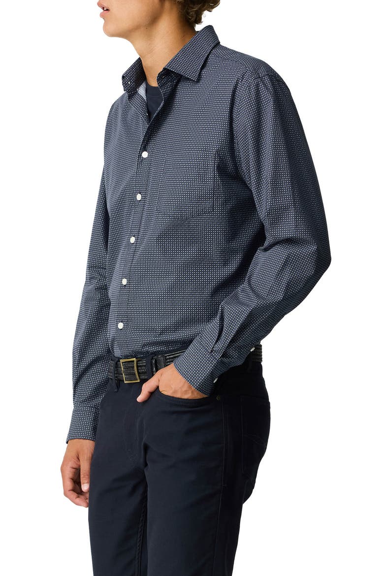 Masson Creek Cotton Sport Shirt, Alternate, color, INK