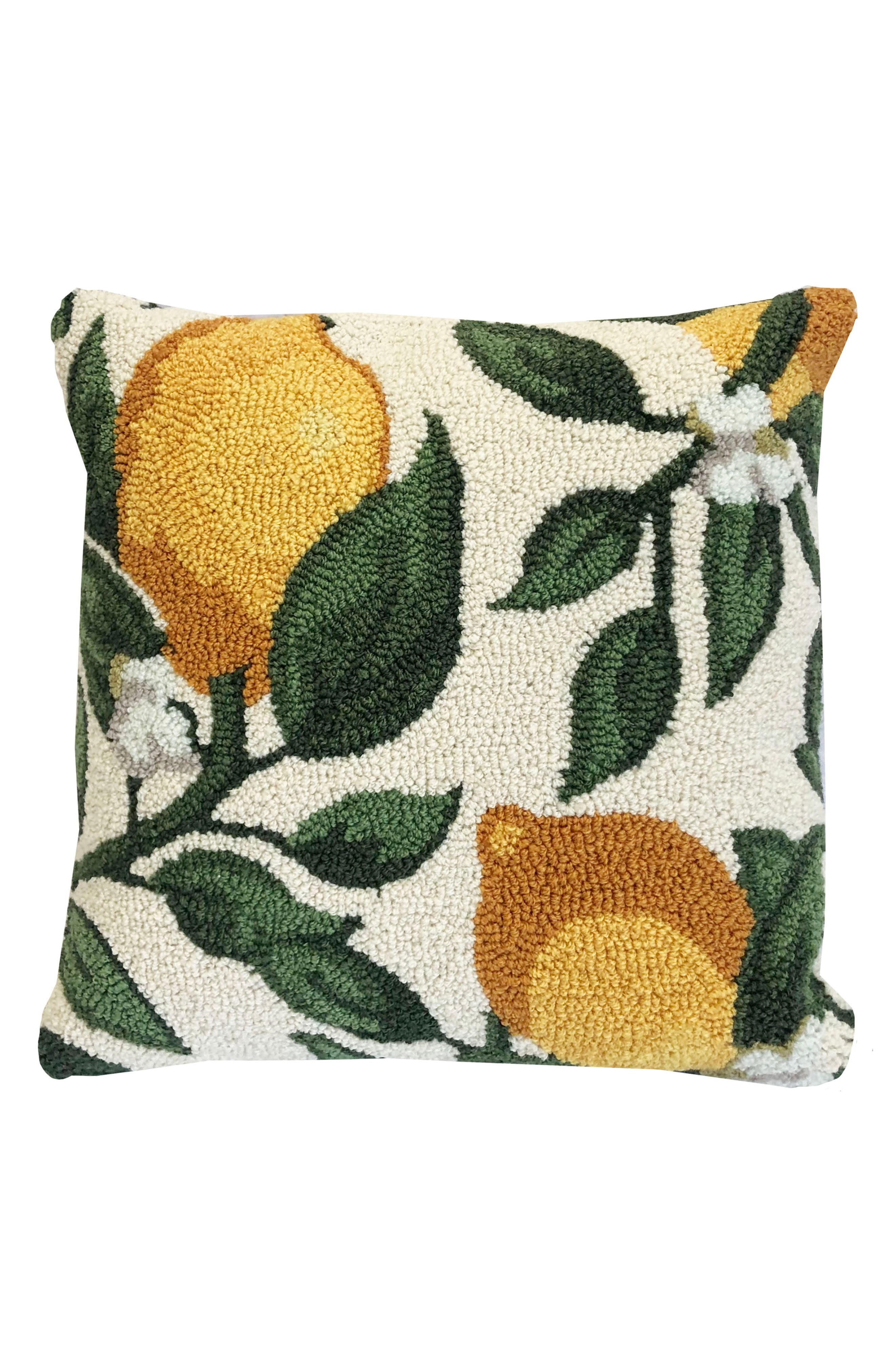 R16 HOME Lemon Vine Accent Pillow