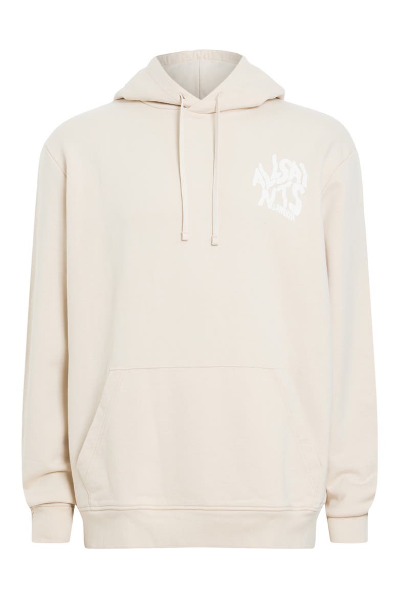 Orlando Logo Cotton Graphic Hoodie, Alternate, color, CREAM TAUPE