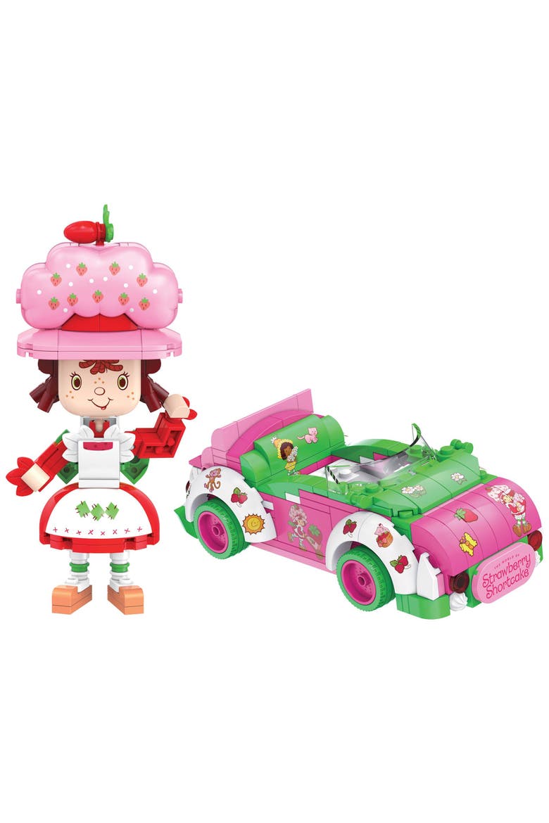 Strawberry Shortcake Berry Cruiser Building Set, Alternate, color, Pink