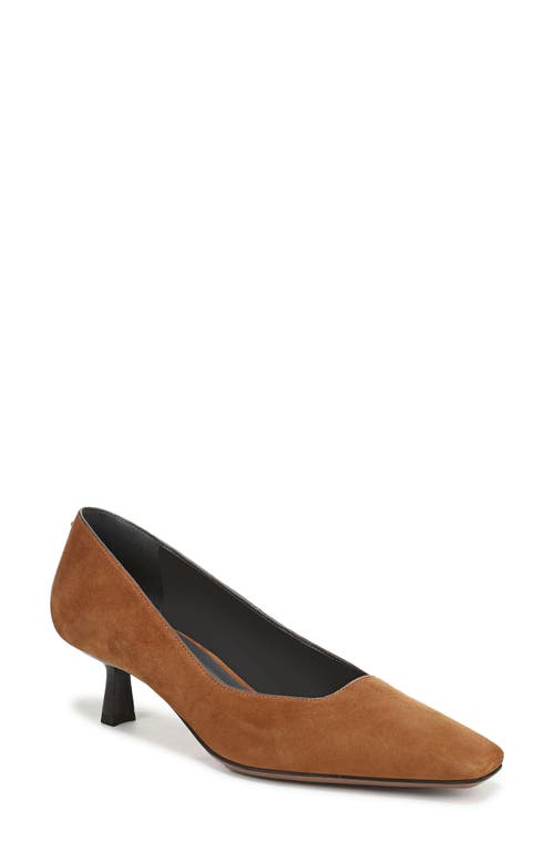 Sarto By Franco Sarto Ryan Square Toe Pump In Brown