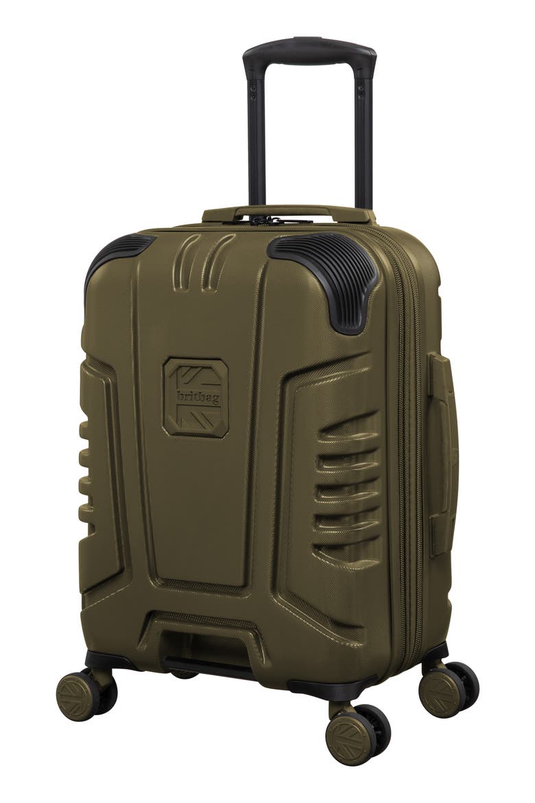 Cherokee II 21-Inch Hardside Carry-On Luggage, Main, color, DARK OLIVE