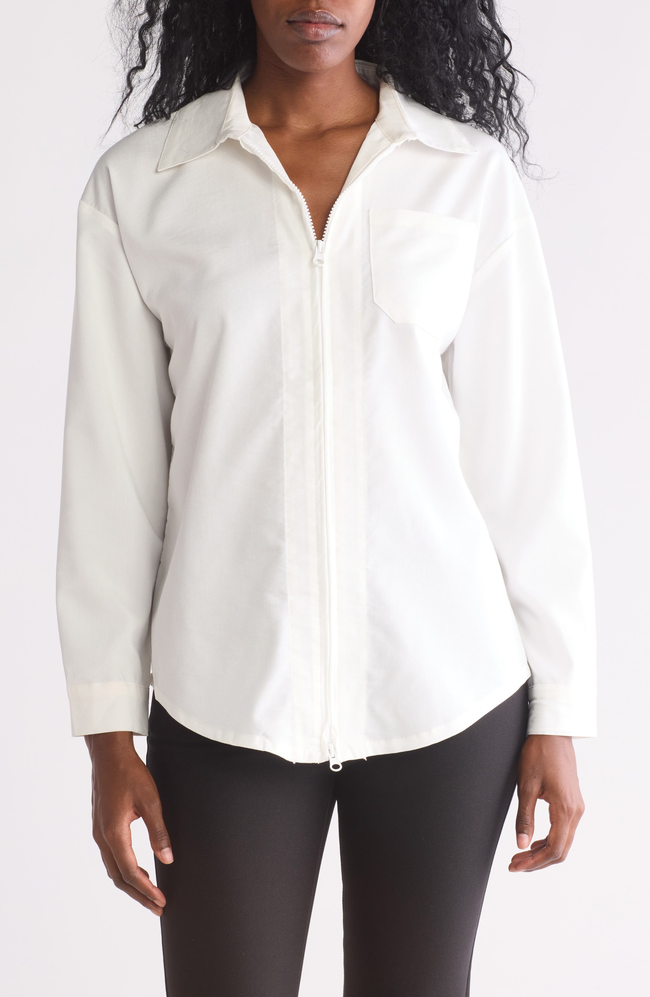 Zip Boxy Tunic - image 3
