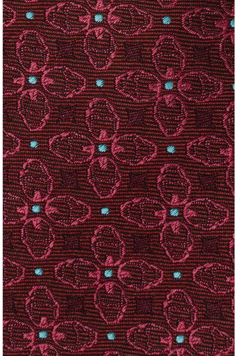 Iron Man Silk Blend Tie, Alternate, color, MAROON