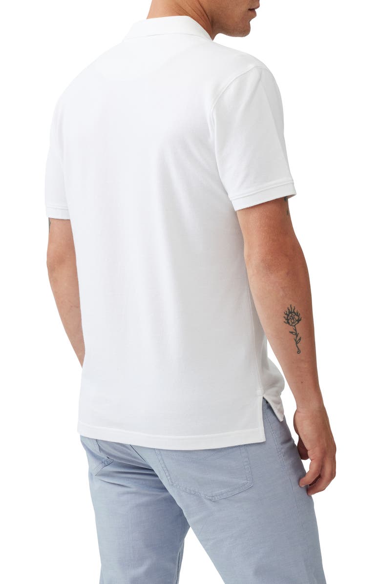 Rodd & Gunn Gunn Piqué Sports Fit Cotton Polo, Alternate, color, Coconut