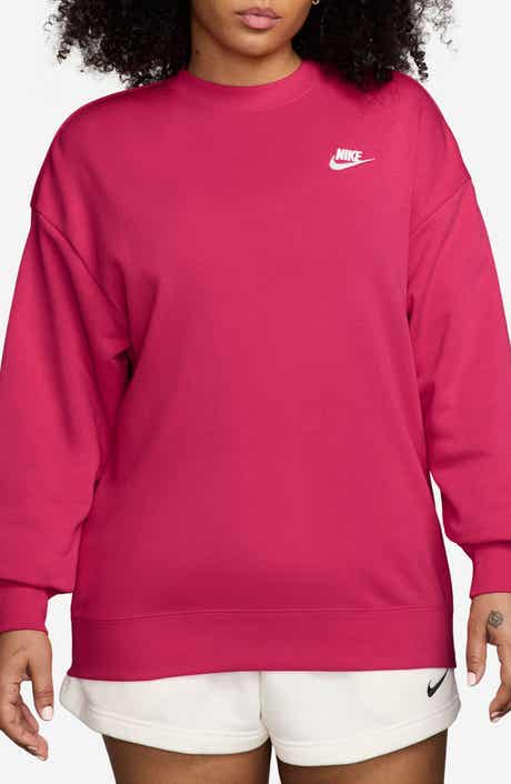 Nike Club Fleece Loose Fit Crewneck Sweatshirt