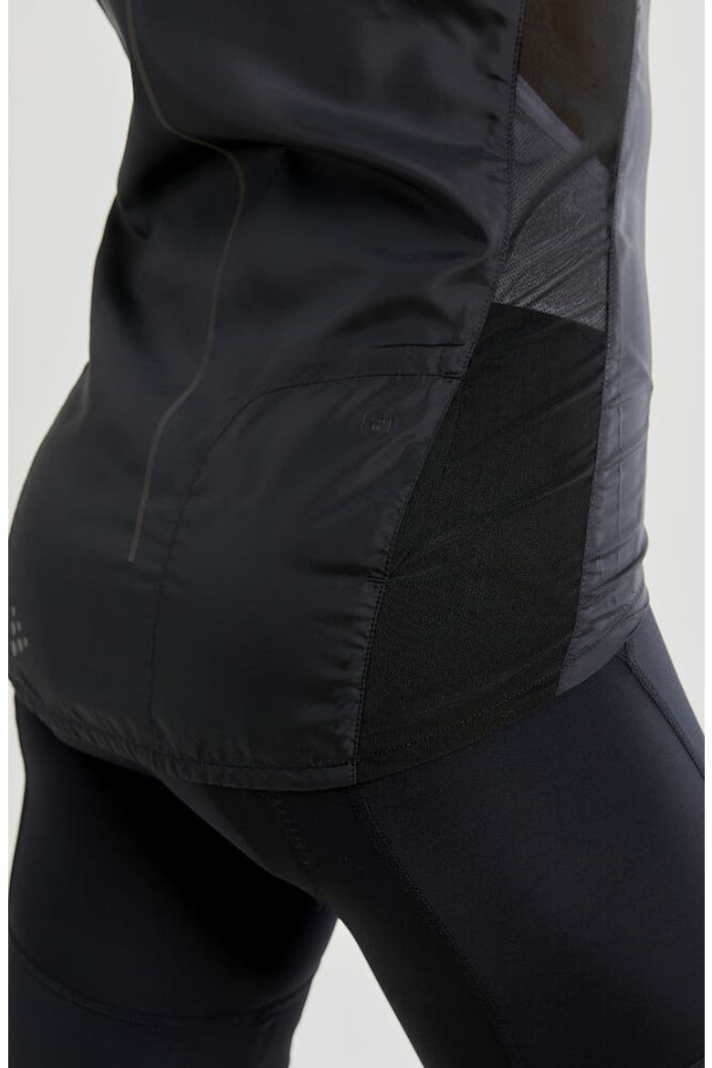 Essence Light Wind Packable Jacket, Alternate, color, BLACK