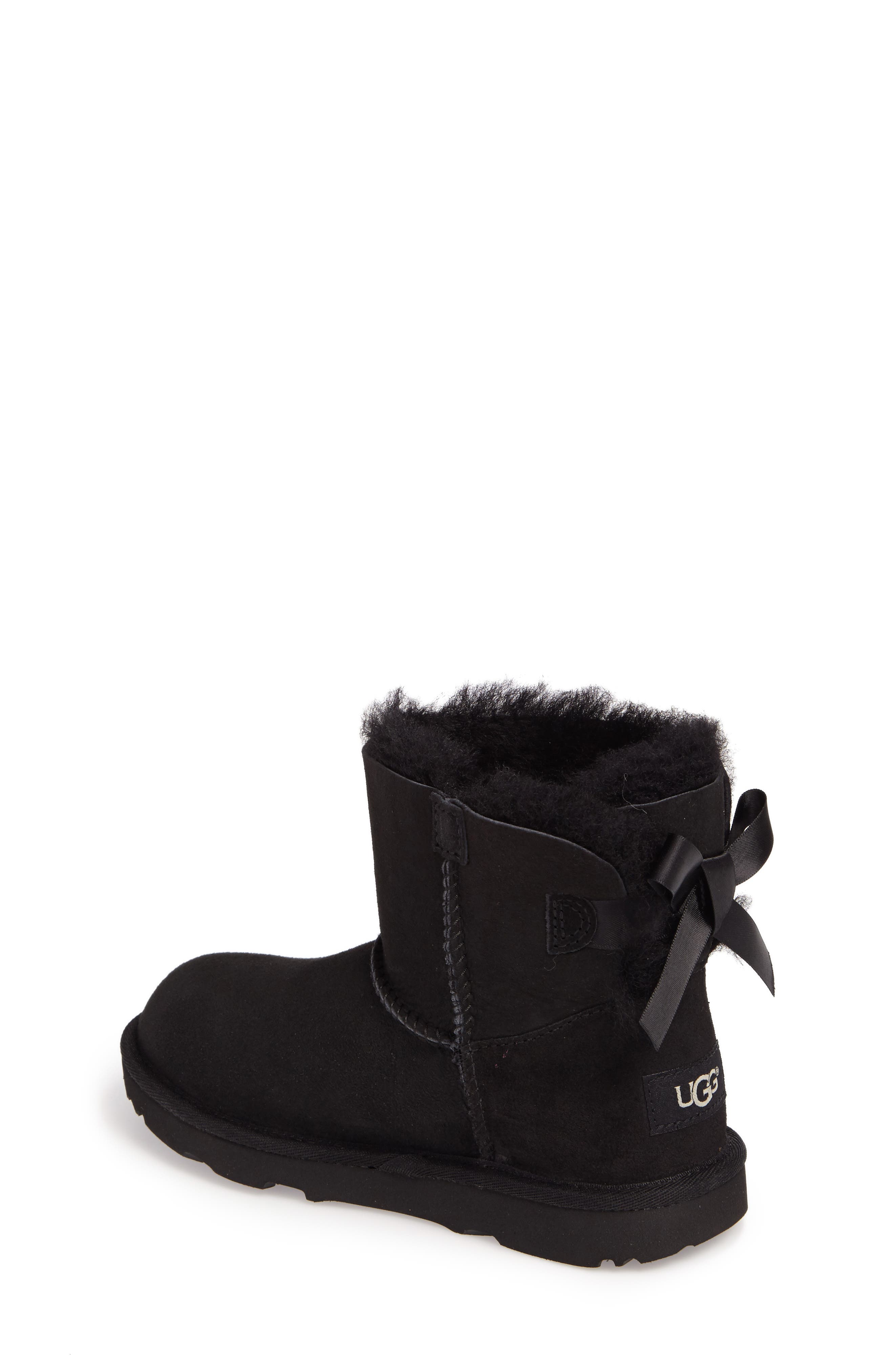 UGG<sup
®</sup
 Mini Bailey Bow II Water Resistant Bootie, Alternate, color, 