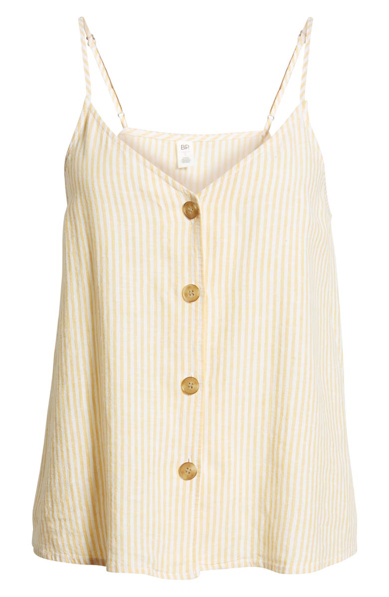 BP. Linen Blend Camisole Top, Alternate, color,