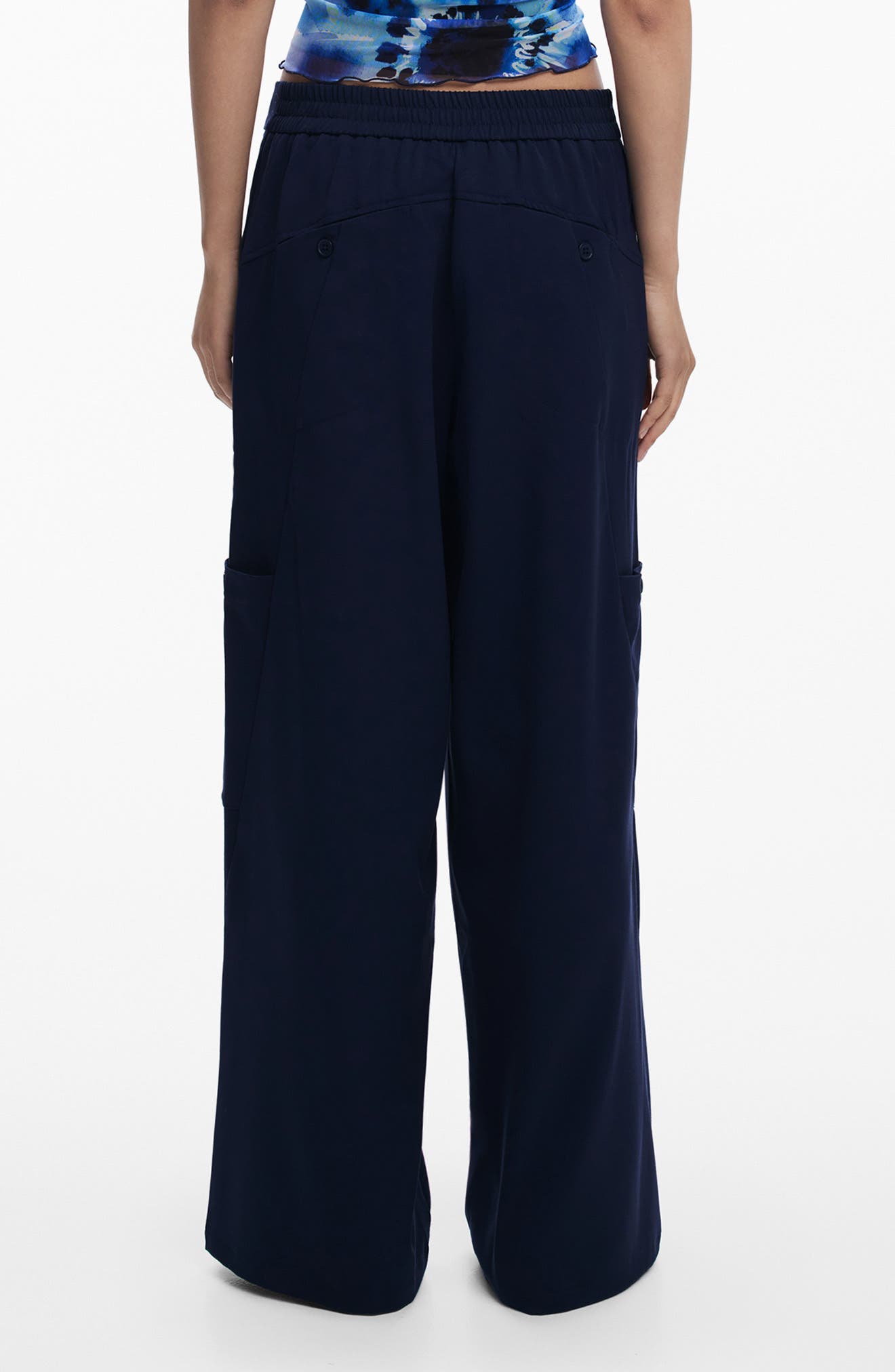 Wide Leg Cargo Pants - image 2