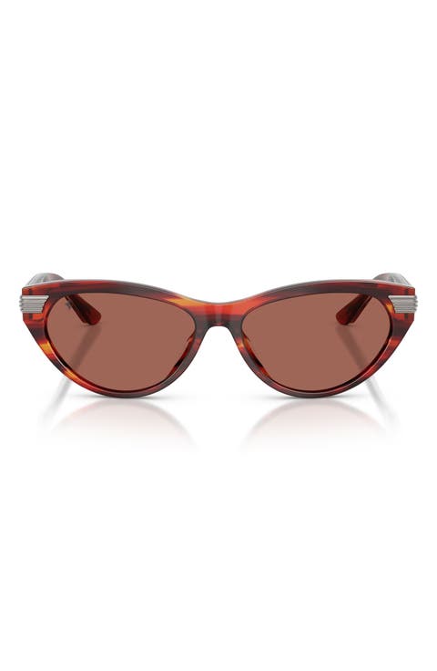 56mm Cat Eye Sunglasses