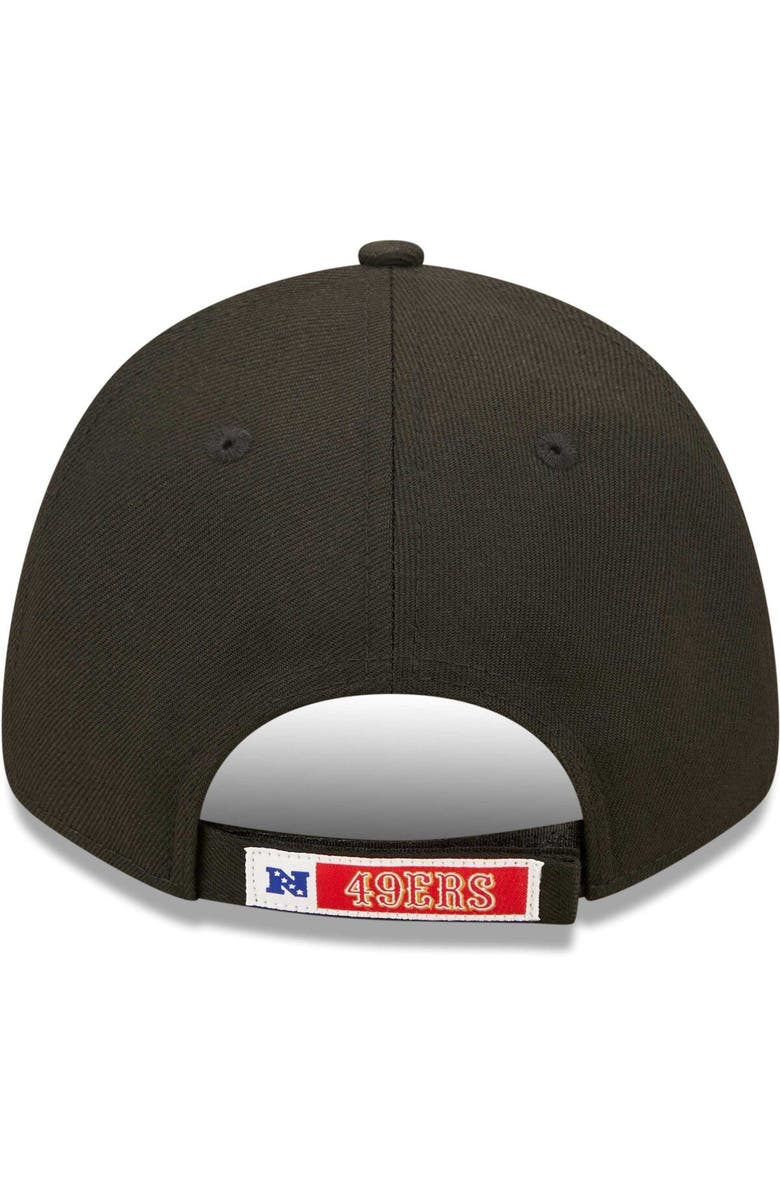New Era Men's New Era Black San Francisco 49ers The League 9FORTY Adjustable Hat, Alternate, color, 