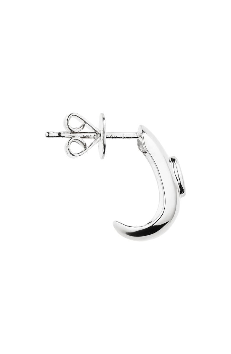 Dana Rebecca Designs Alexa Jordyn Diamond Hoop Earrings, Alternate, color, White Gold/ Diamond